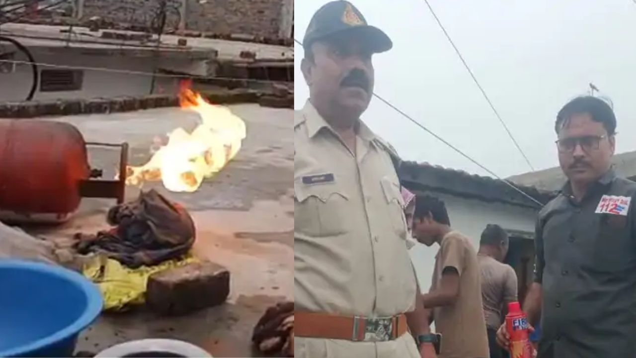 Agar-Malwa News: अचानक गैस सिलेंडर में लगी आग, जानिए कैसे टला बड़ा हादसा