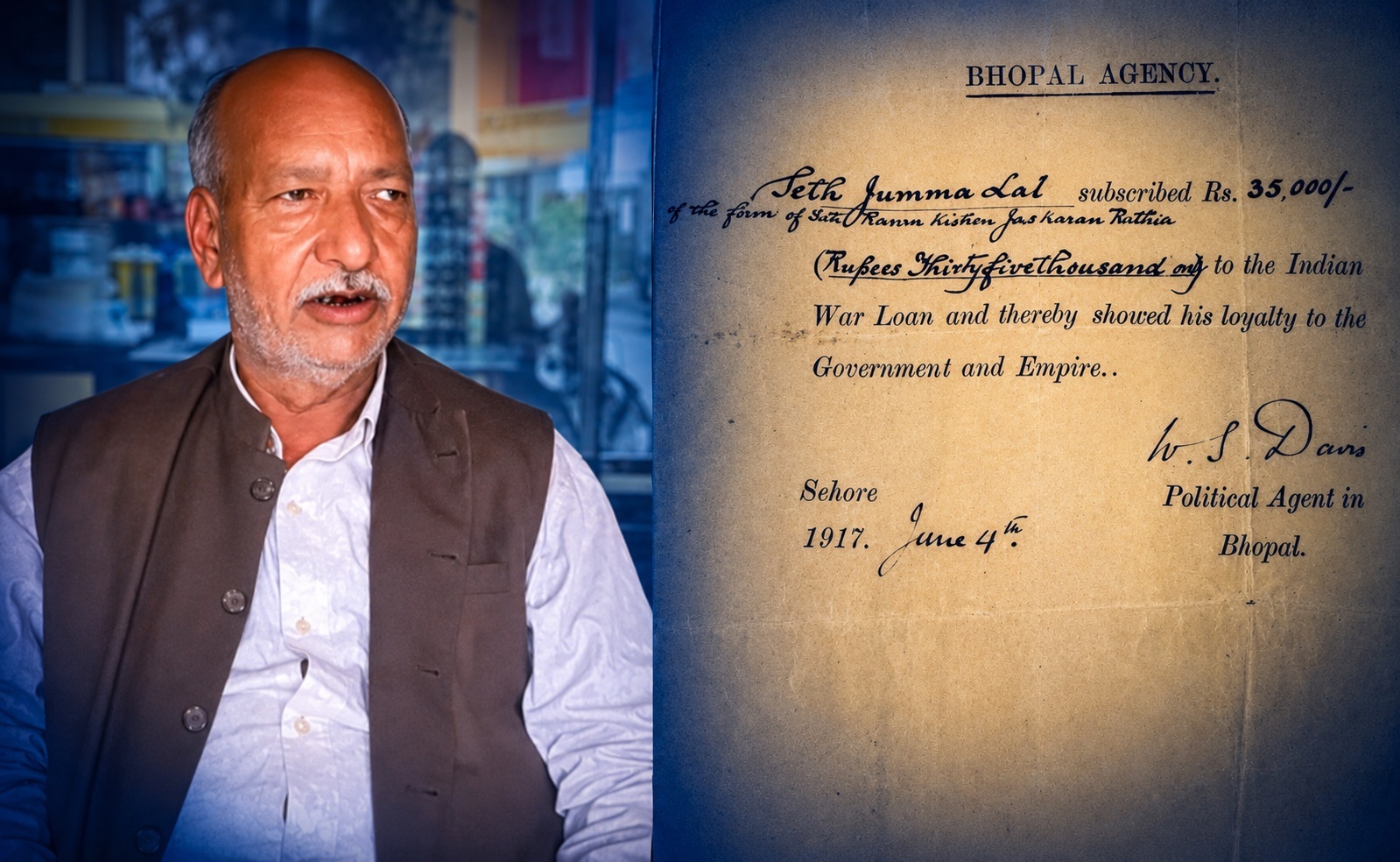 Madhya Pradesh के Sehore के नगर सेठ परिवार का 1917 का दावा, British Government को दिया था 35 हजार रुपये का ‘War Loan’
