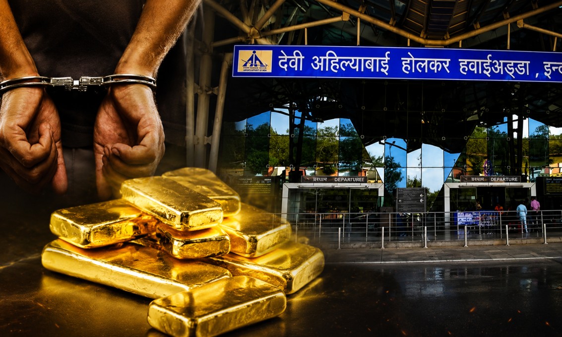 Indore Airport: क्या एयरलाइन कर्मचारियों की भी थी भूमिका? 2 करोड़ के सोना तस्करी मामले में जांच तेज
