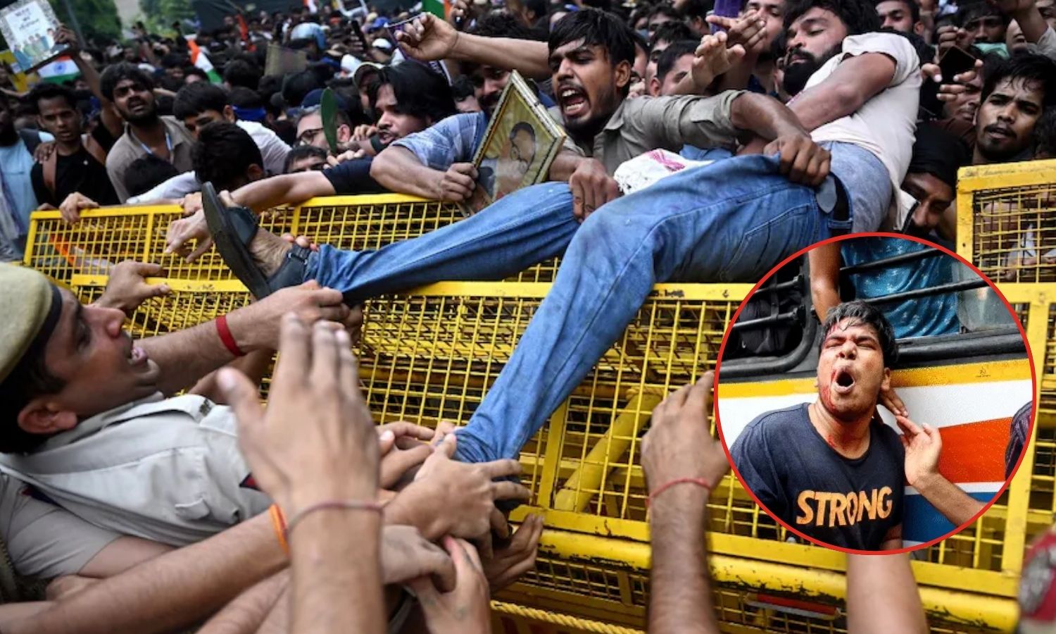 CJP Protest Update : अभिजीत दिपके डिटेन! संसद भवन के पास से हटाए प्रदर्शनकारी; नड्डा से मिला CJP डेलिगेशन