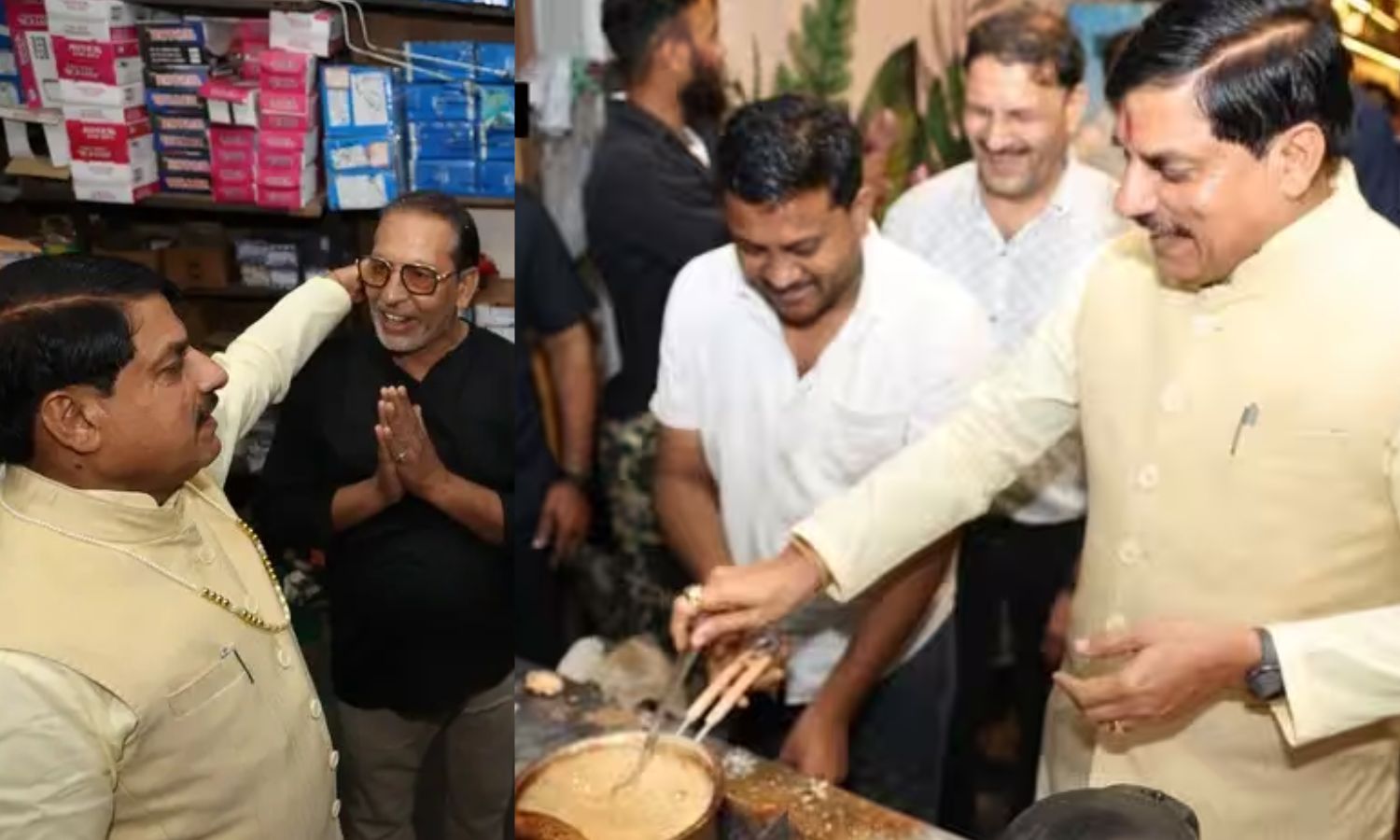 CM Viral Video : CM मोहन यादव ने चाय की दुकान पर बनाई चाय! रास्ते में रुका काफिला, लोगों से किया सीधा संवाद