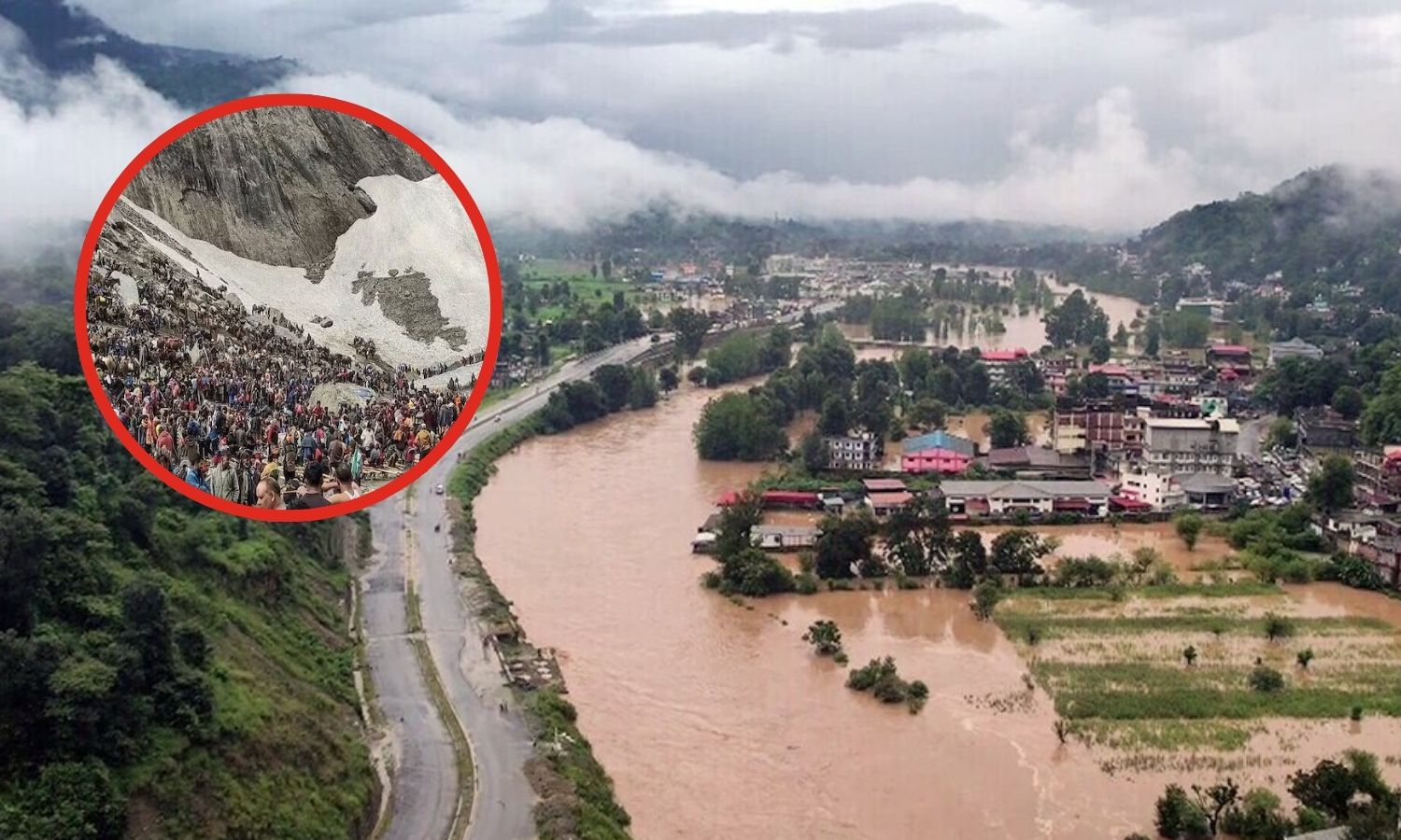 देशभर में बारिश का कहर! अमरनाथ यात्रा रुकी, हिमाचल की 162 सड़कें बंद, MP के कई जिलों में रेड अलर्ट