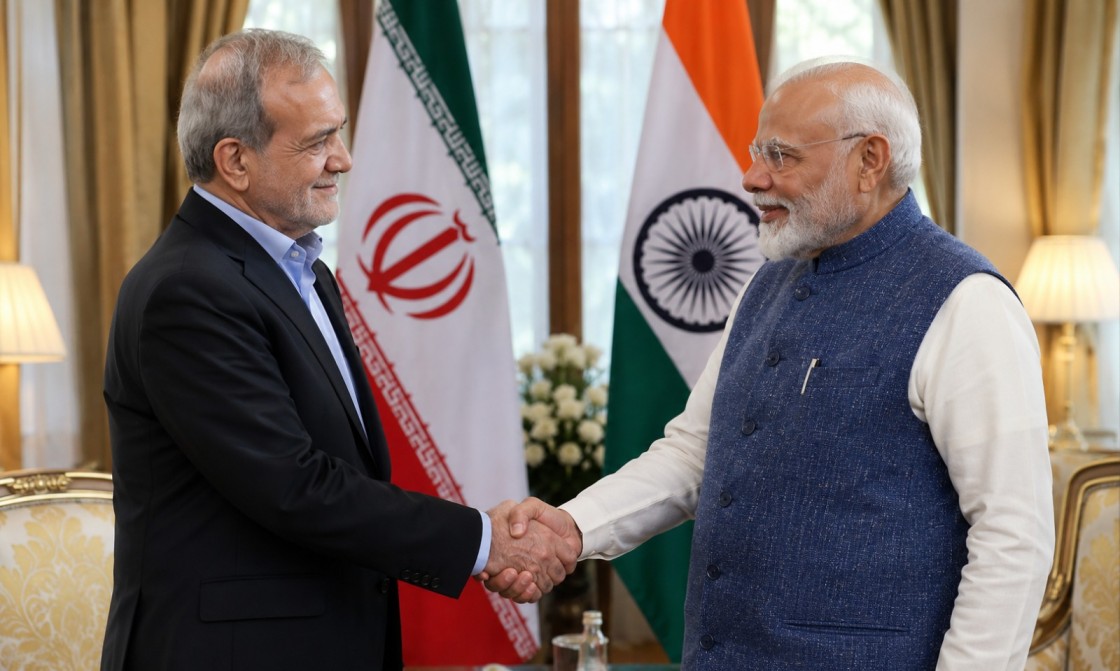 पश्चिम एशिया के तनाव को कूटनीतिक रूप से सुलझाने सितंबर 2026 में भारत आएंगे मसूद पेजेशकियान
