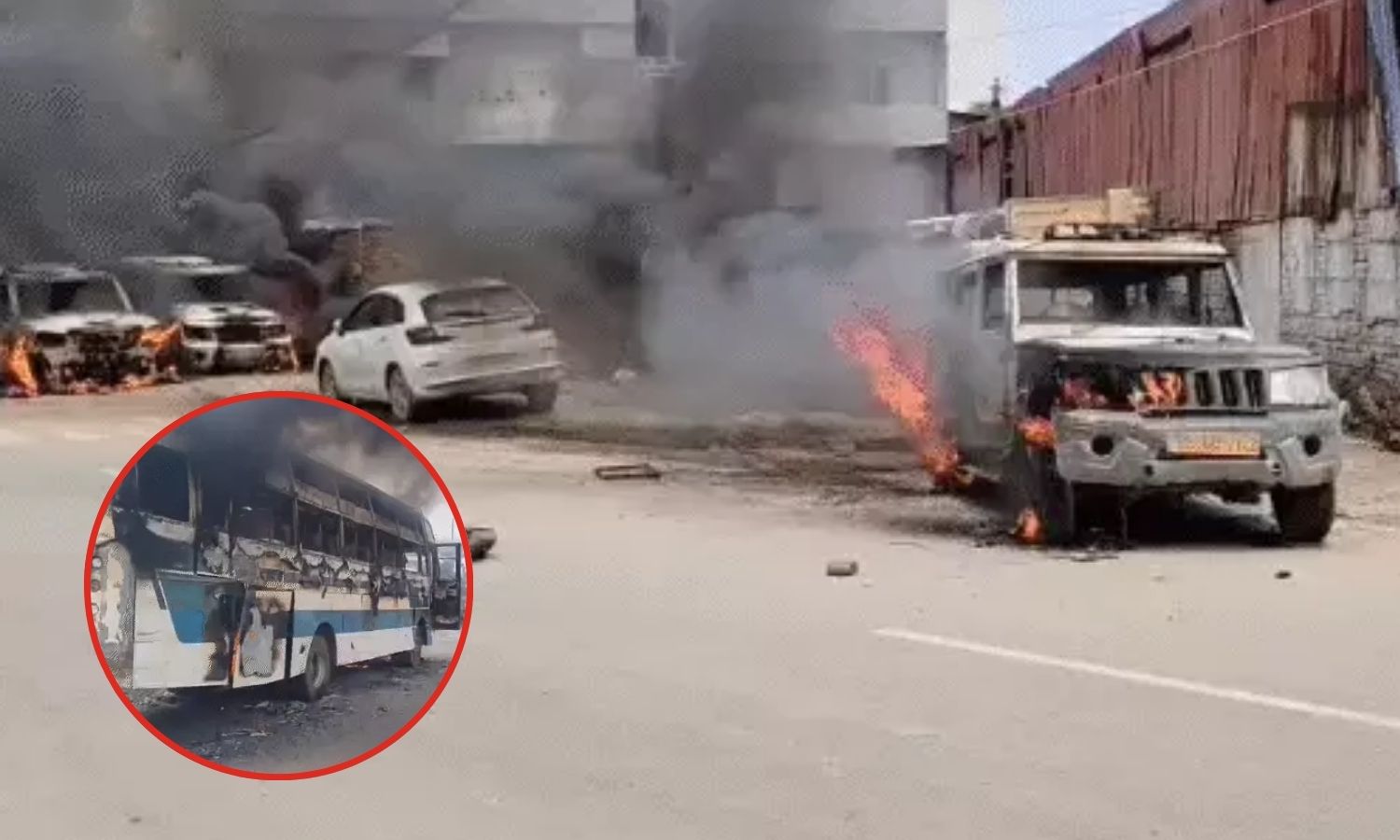 पटना एक्सीडेंट में युवक की मौत पर बवाल! 10 गाड़ियां फूंकीं, NH-30 जाम; 5 थानों की पुलिस मौजूद 