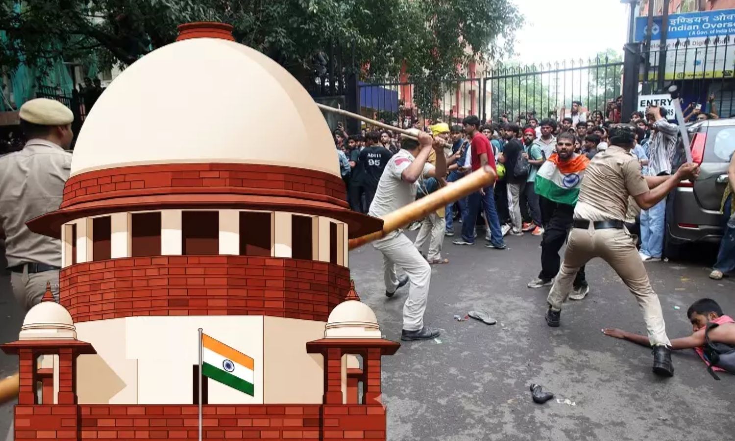 Police Action on Student Protesters : हमारे पास अभी टाइम नहीं... छात्रों पर पुलिस एक्शन वाली याचिका सुनने से CJI सूर्यकांत का इनकार