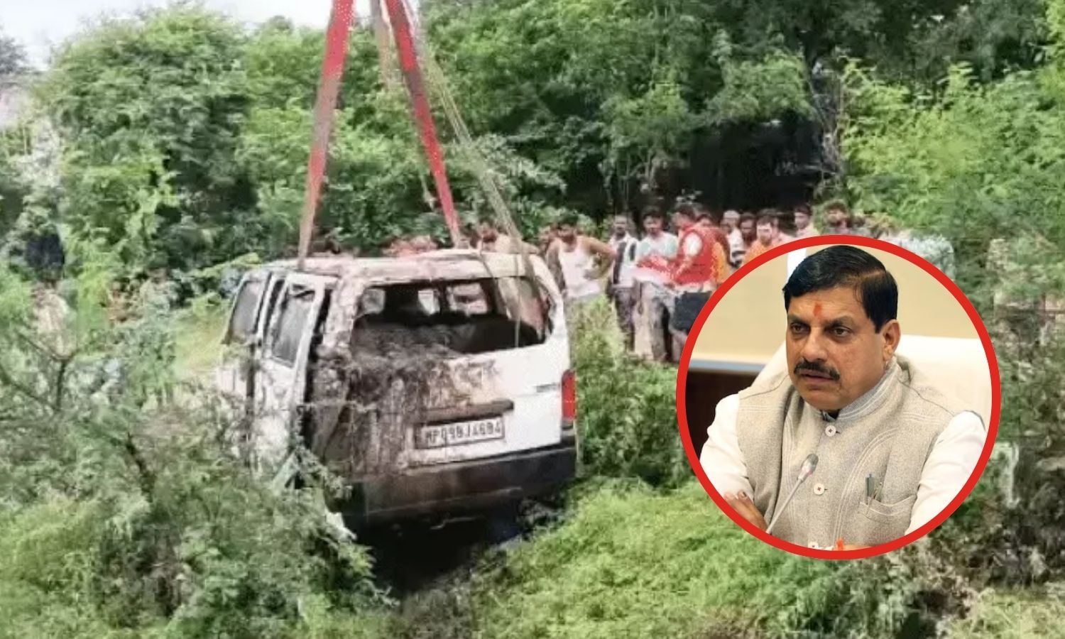 UPDATE : राजगढ़ में नाले में बही कार, 9 की मौत, पीड़ित परिवारों को 4-4 लाख रुपये का मुआवजा