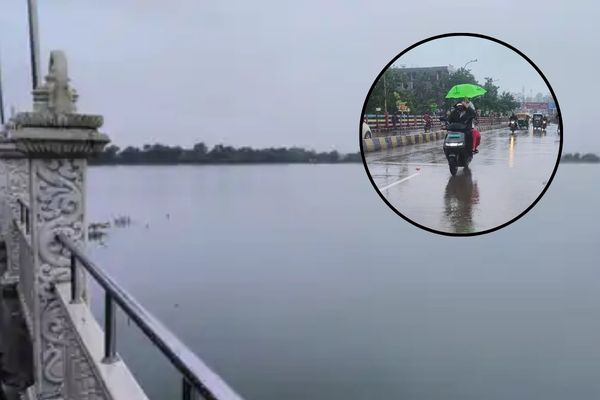 Ratlam Monsoon: रतलाम में 24 घंटे में डेढ़ इंच बारिश, हनुमान ताल लबालब; मौसम में बढ़ी ठंडक