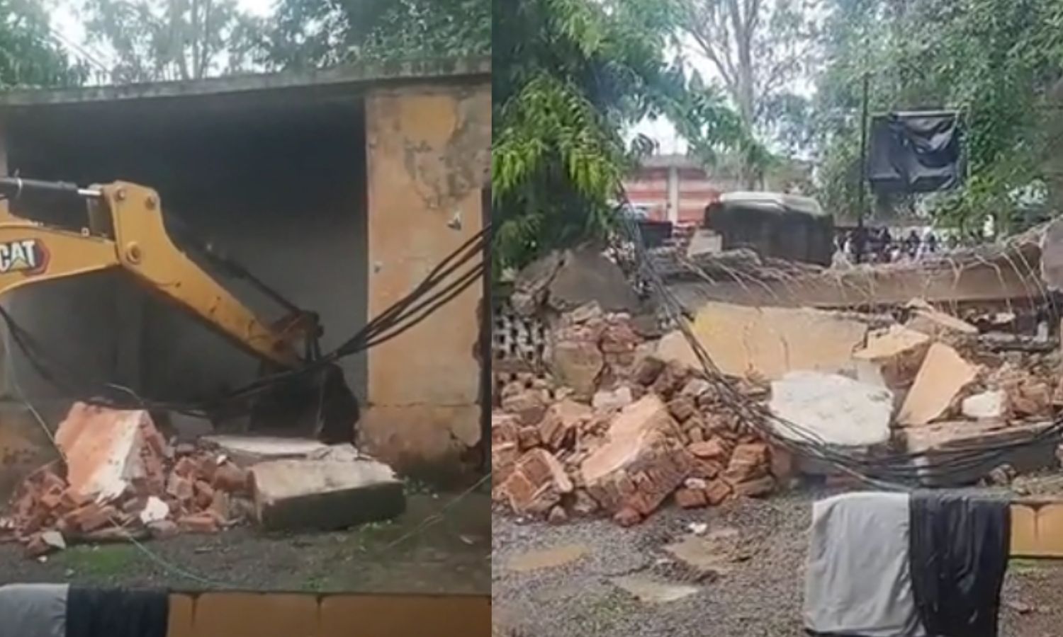 Sidhi Wall Collapse: सीधी में कोर्ट परिसर की जर्जर दीवार ढही, दो लोगों की मौत; मलबे में दबने से दो और घायल 