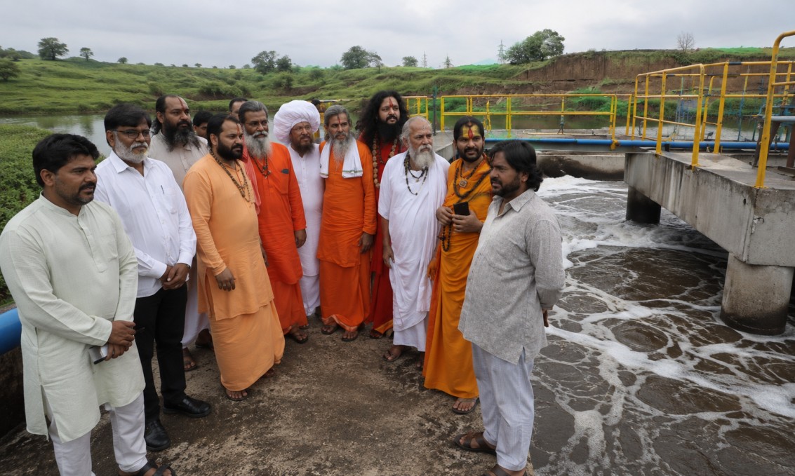 Dewas Breaking: : शिप्रा प्रदूषण पर भड़का संत समाज, देवास पहुंचकर फैक्ट्रियों पर लगाए गंभीर आरोप